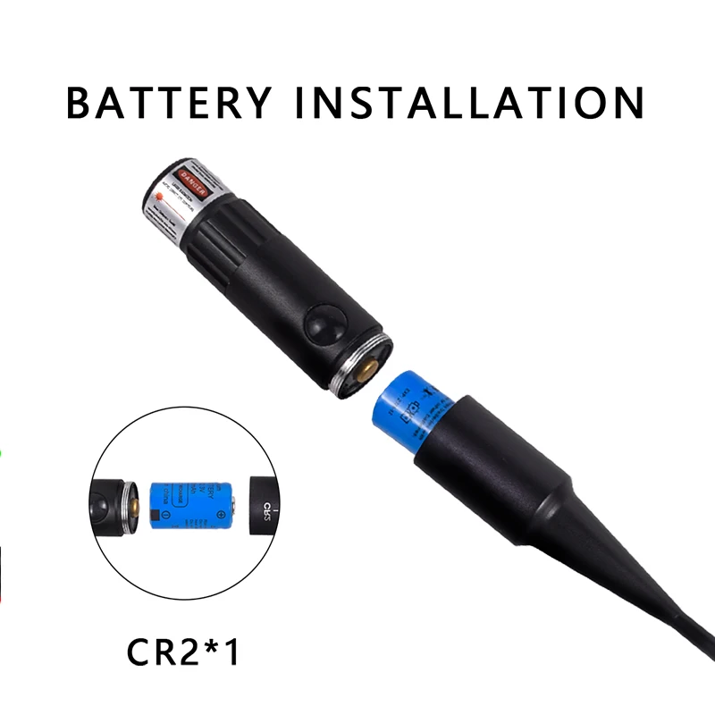 Mira láser de punto rojo mejorada. 177.22 12GA dispositivo estable puntero colimador Universal Boresighter 9 adaptadores cargador - imagen 4