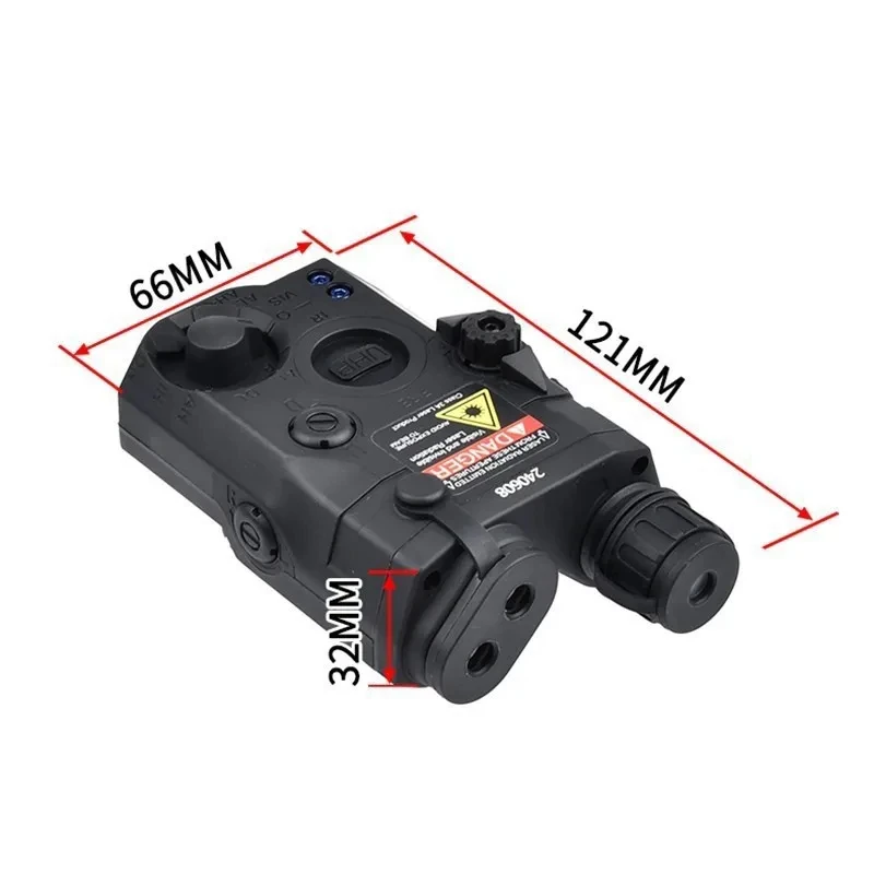 Caja táctica PEQ PEQ15 MAWL DBAL A2 NGAL, estuche de batería Virtual, modelo láser de arma Airsoft, soporte de batería sin función - imagen 5