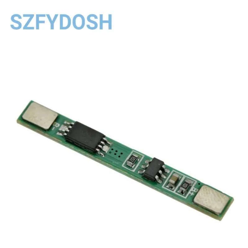 1-100 Uds. Placa de protección de batería de polímero de litio de una sola cuerda 18650 3,7 V IC 2A 3A - imagen 3