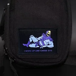 Parche táctico morale I Woke Up and Chose Evil con velcro