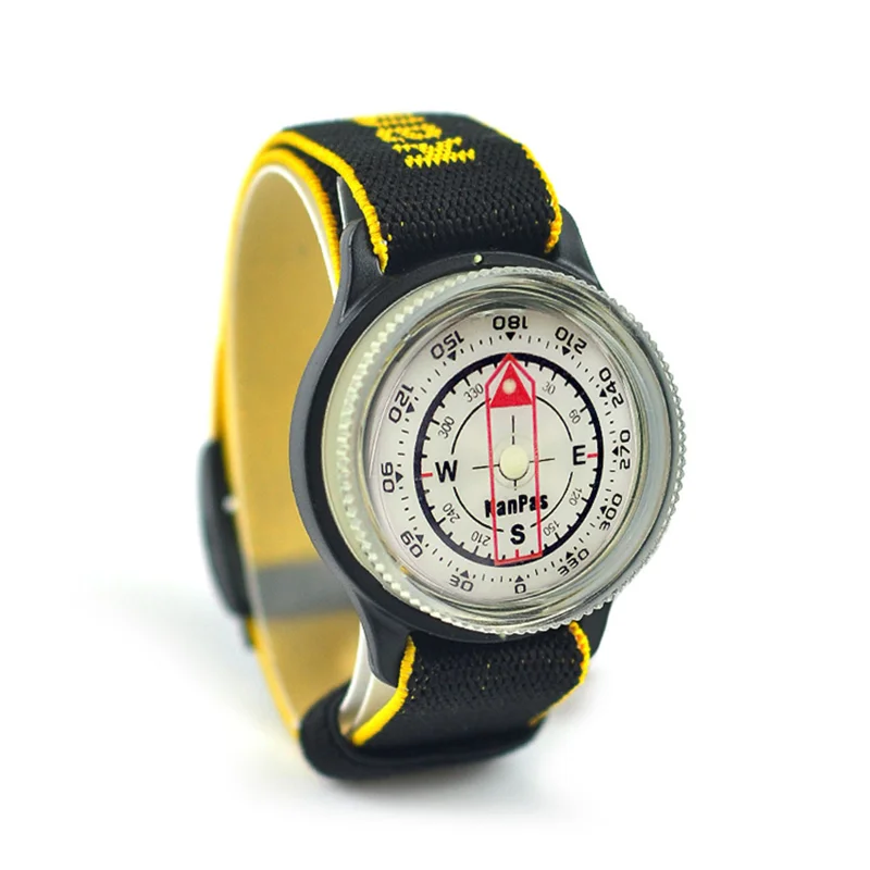 Brújula de deportes al aire libre que brilla en la oscuridad, impermeable, portátil, montañismo, ciclismo, agricultura, pesca, aguja de guía - imagen 5