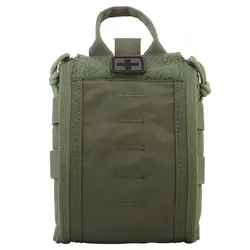Bolsa táctica MOLLE con IFAK de liberación rápida y botiquín