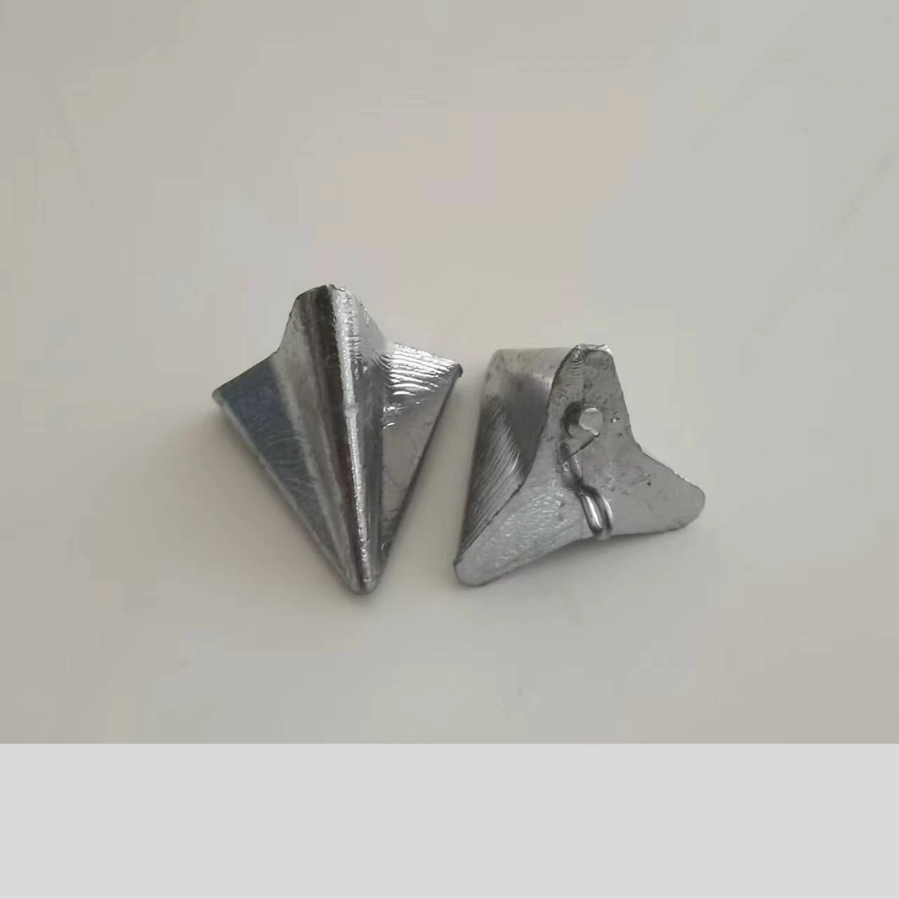 Colgante de plomo triangular, gota de agua, plomo, talo, pesca en el mar, posicionamiento, colgante de plomo, accesorios de pesca - imagen 2