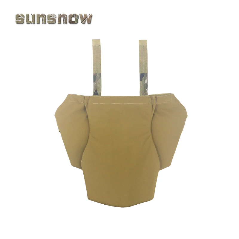 Chaleco táctico estilo Triple solapa Protector de entrepierna Universal protección al aire libre puestos MOLLE equipo táctico - imagen 5