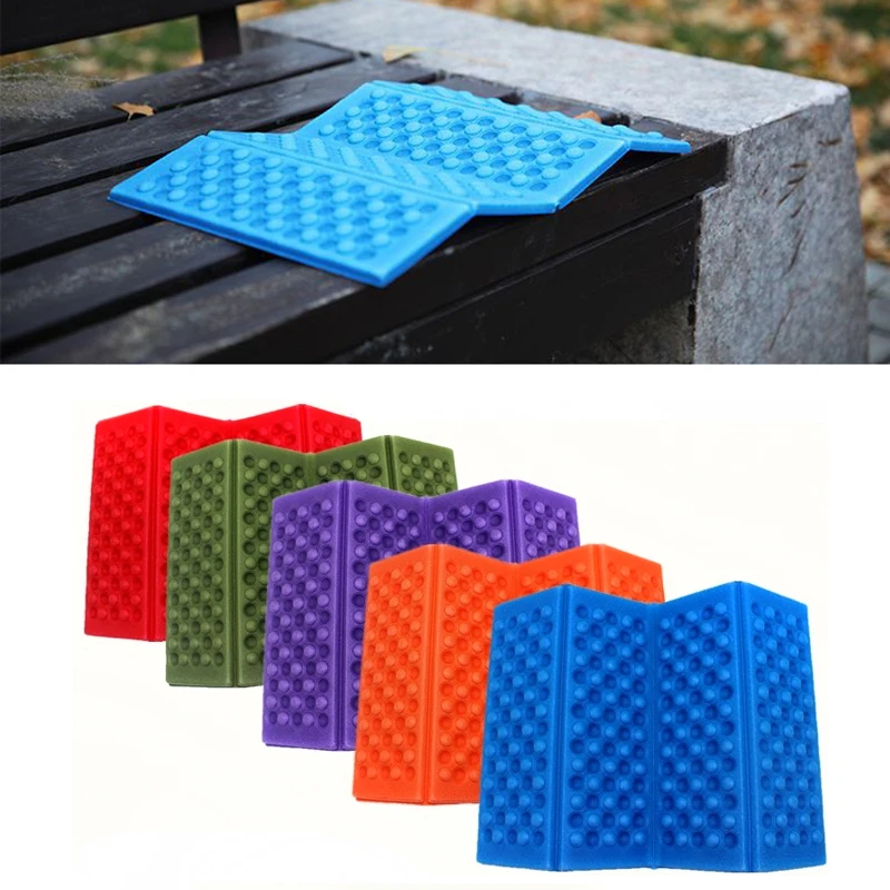 Almohadillas de espuma XPE plegables a prueba de humedad, estera impermeable para senderismo, cojín para asiento, almohadillas para playa, esteras para deportes al aire libre, esteras para acampar - imagen 2