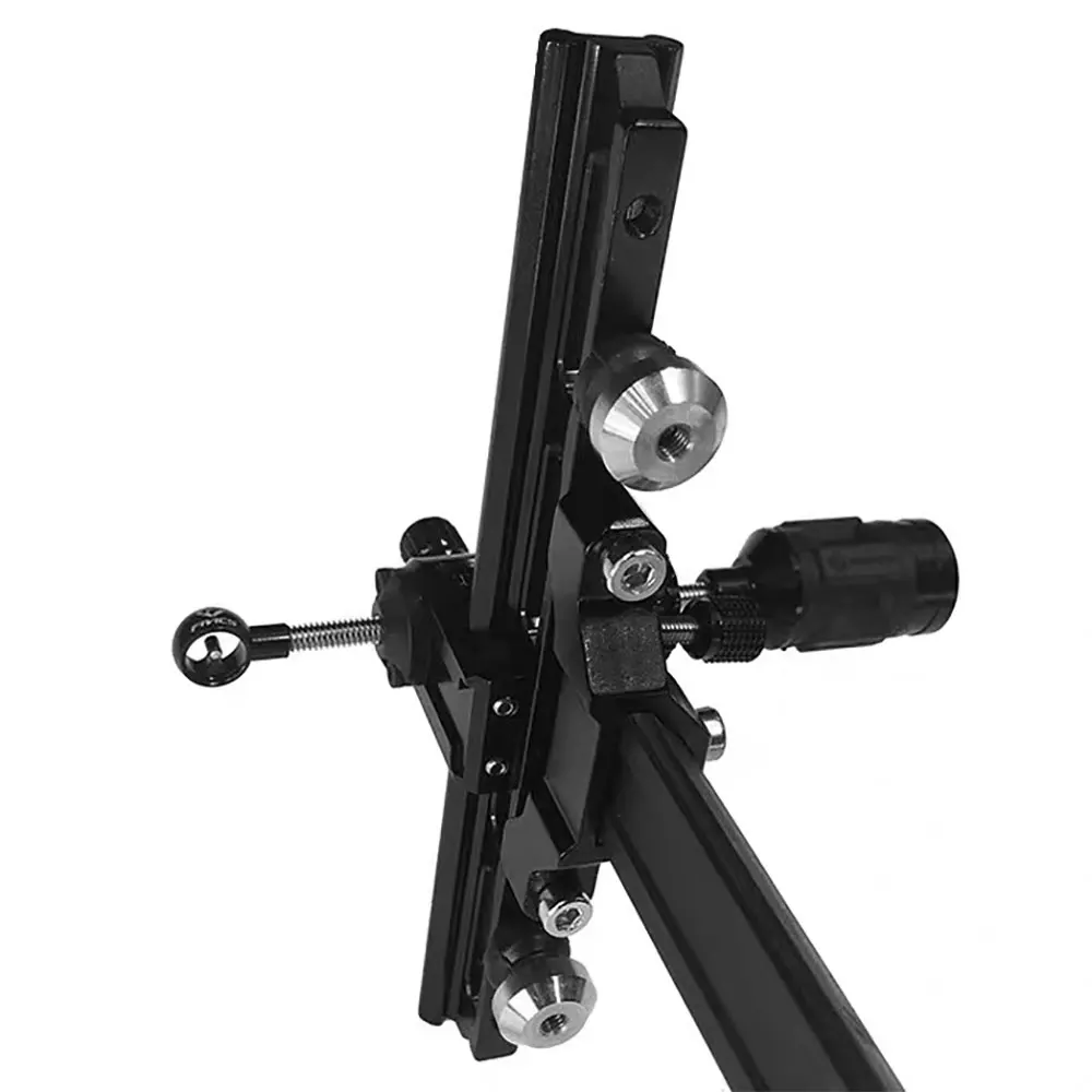 Arco recurvo de tiro con arco, mira láser de aluminio y carbono, herramienta de puntería de ajuste Micro, accesorios de caza para tiro al aire libre - imagen 5