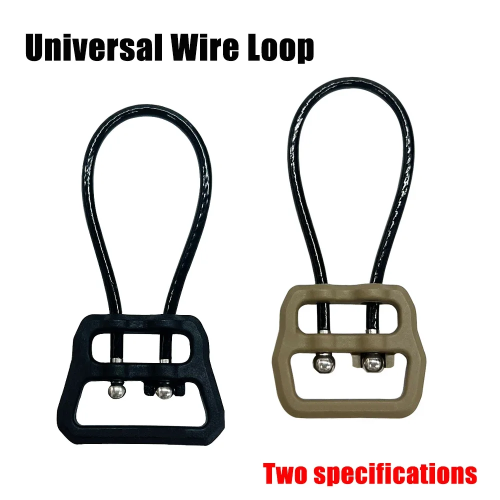 Gancho U portacorreas táctico metálico – Adaptador universal - imagen 2