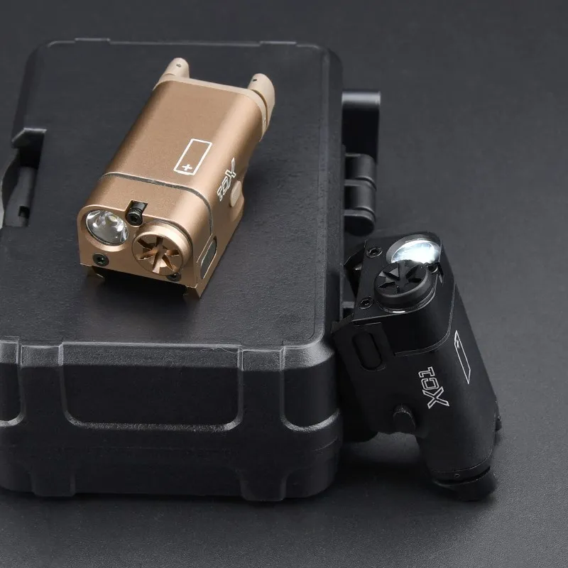 Metal táctico SF XC1 pistola Scout luz Airsoft Surefir XC1 arma arma lámpara linterna para GLOCK 17 19 18C 20mm Picatinny Rail - imagen 4