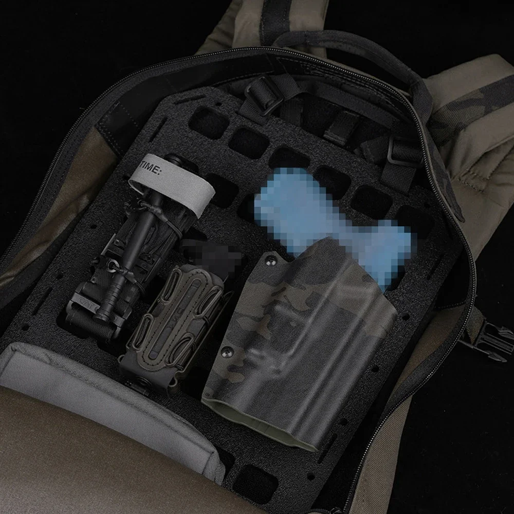 Placa almacenamiento mochila táctica organizador para Airsoft y caza - imagen 2