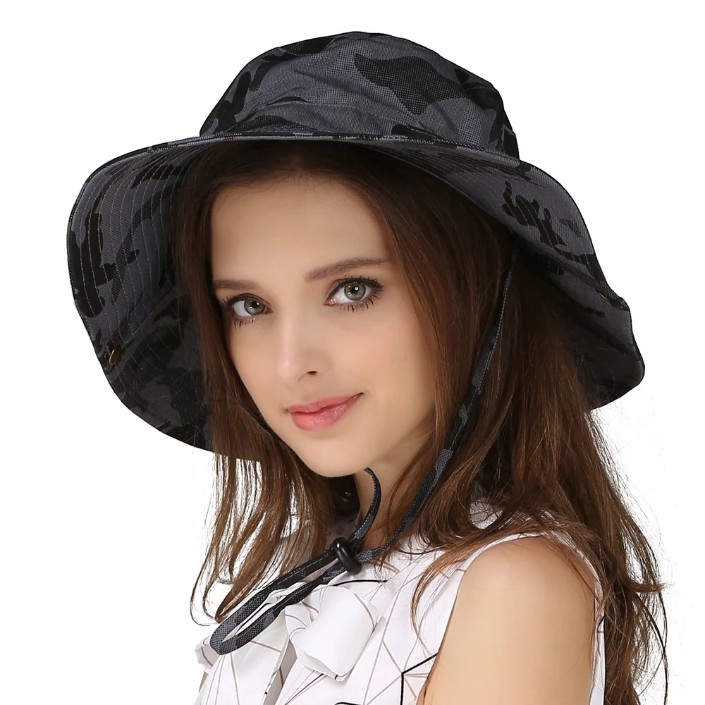 Bonnies-sombreros de cubo tácticos Multicam para hombre y mujer, gorros a prueba de viento, transpirables, a prueba de Sol, para deportes al aire libre, pesca, senderismo, caza - imagen 3