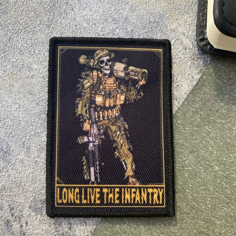 Parche con estampado militar táctico "MGL Operator", brazalete, insignia de moral, gancho y bucle, mochila para exteriores, accesorios para sombrero, pegatinas - imagen 4