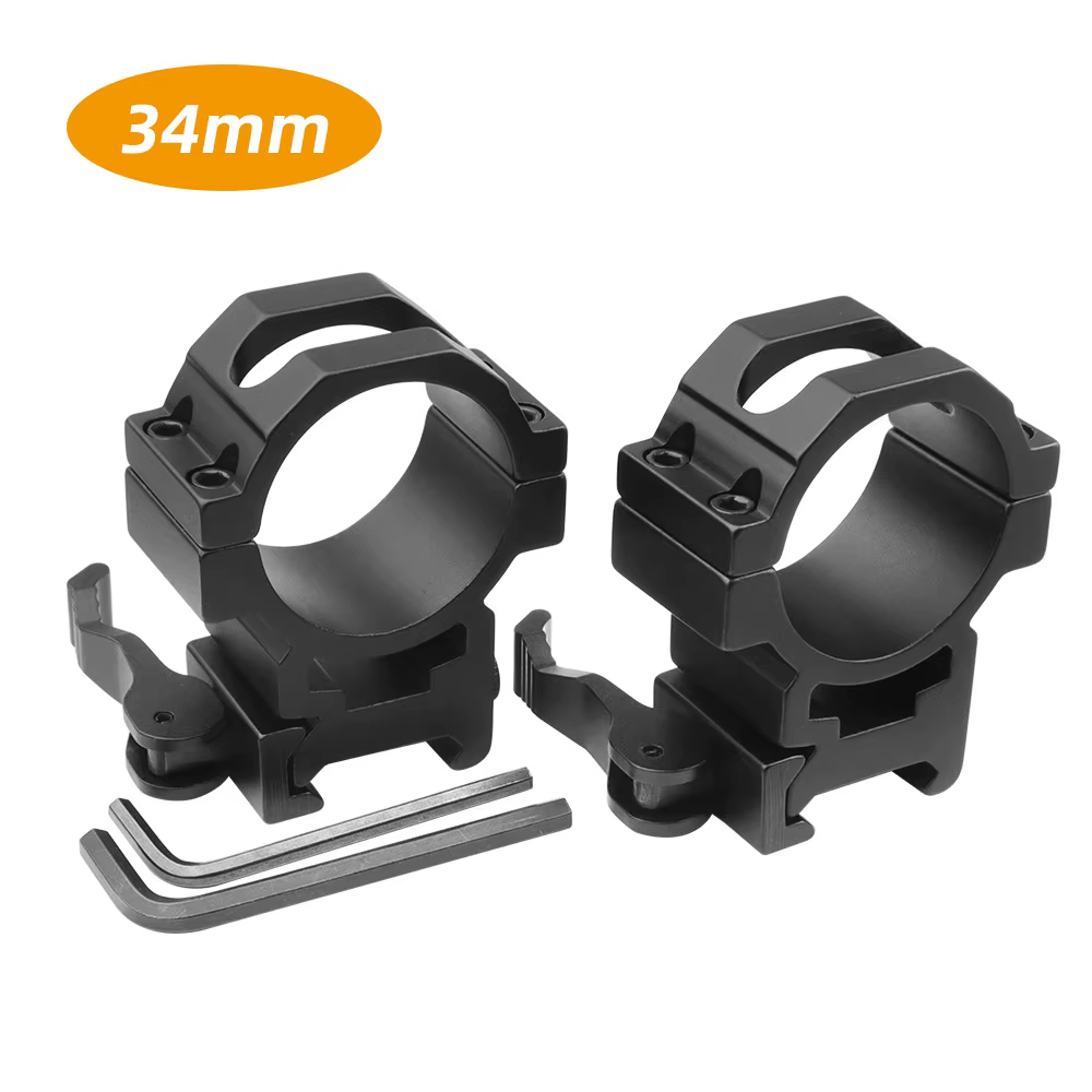 Soporte láser QD para linterna riel Picatinny montaje mira - imagen 3