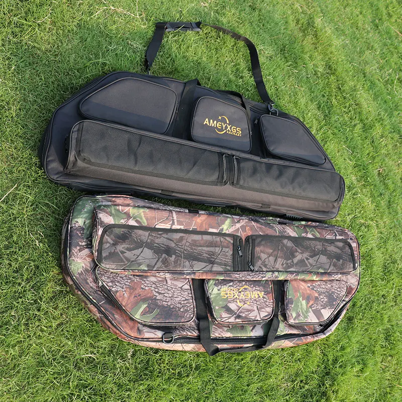 Bolsa de arco compuesto de tiro con arco, mochila con asa portátil para deportes al aire libre, entrenamiento de tiro, accesorios de caza, 1 unidad - imagen 3