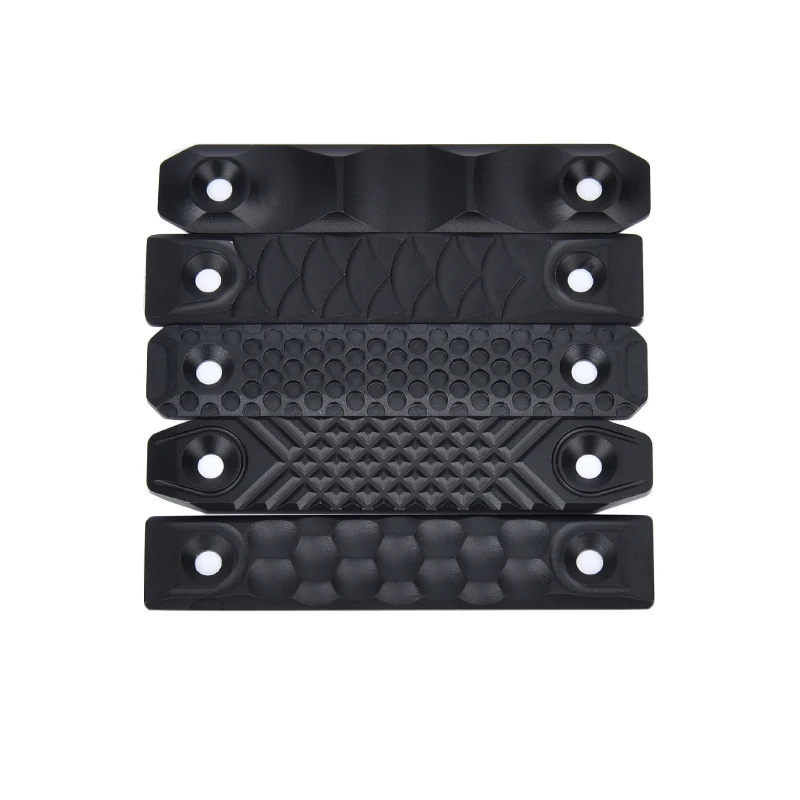 WADSN-protección de manos de riel táctico MLOK, Panel de cubierta de riel M-lok, paquete de protección de manos de riel MLOK de 120MM y 80MM para sistema M-lok - imagen 3