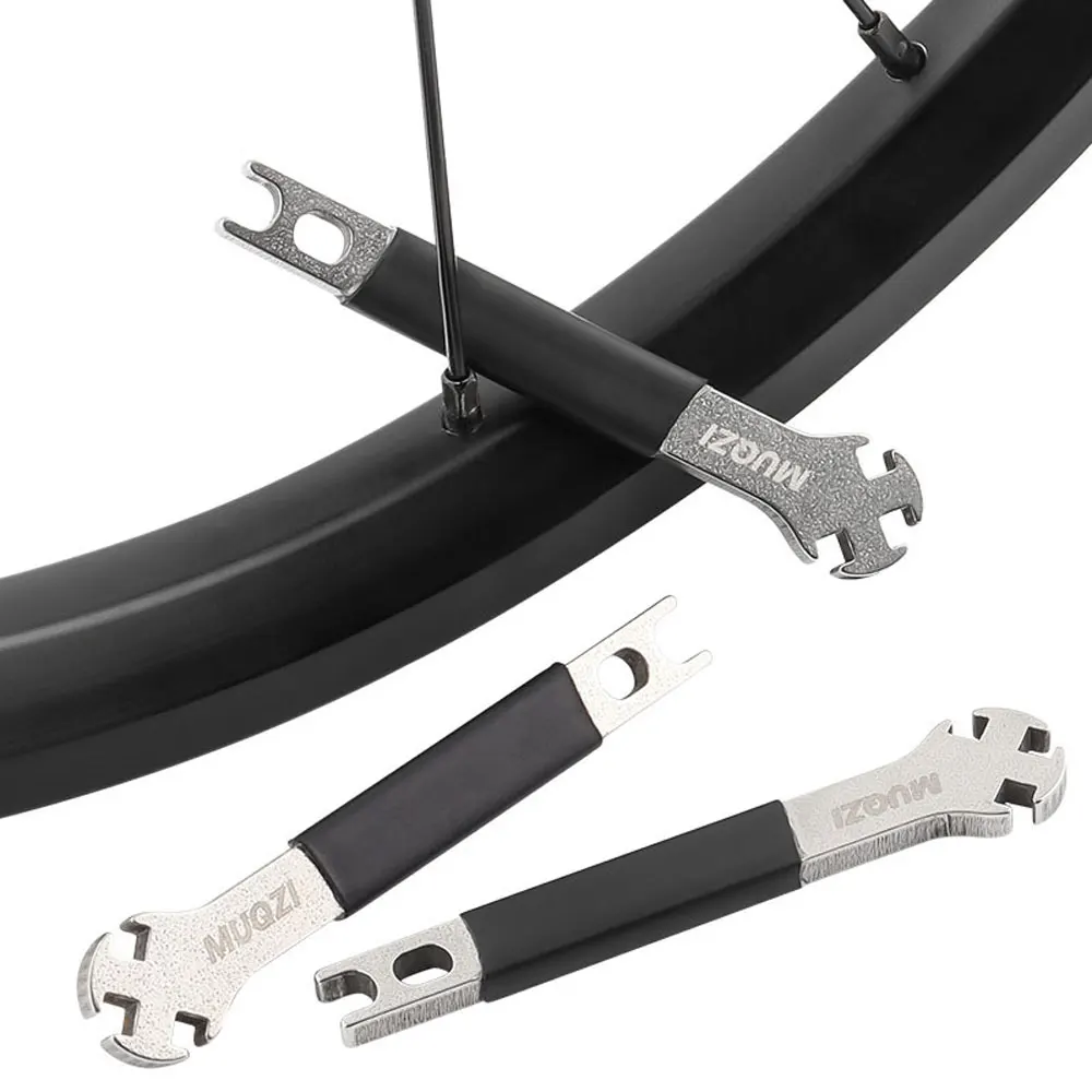 Llave para radios de bicicleta de montaña, ajustador de corrección de anillo de bicicleta, herramienta para tapa de radios de bicicleta ATA16 - imagen 2