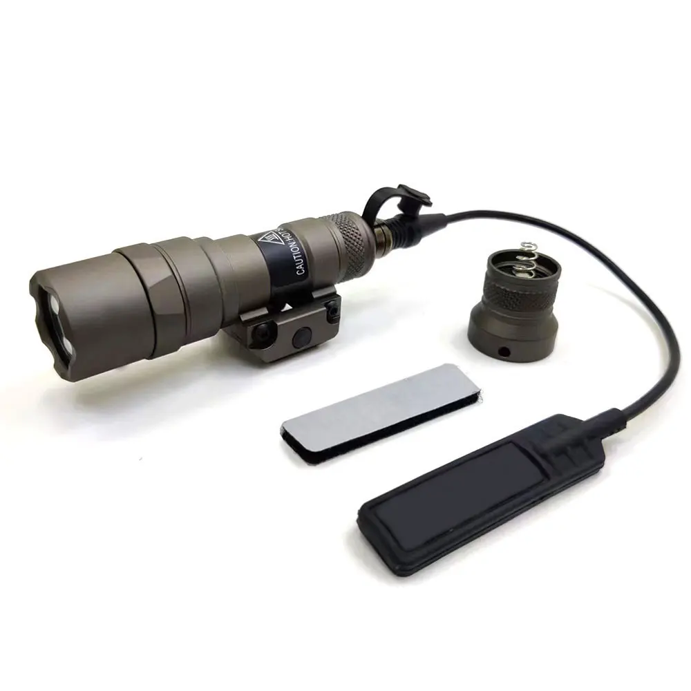 SOTAC GEAR M300 M300B M300C luz de explorador LED M600 M600B M600C linterna táctica con botón caza al aire libre - imagen 5