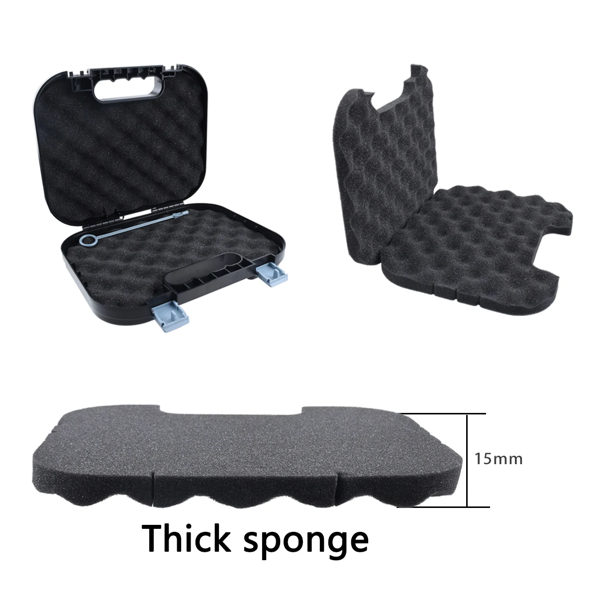 Funda táctica Glock G17/G19 protectora con forro acolchado de espuma - imagen 5