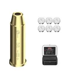 Laser Bore Sighter colimador láser rojo para .38 SPL