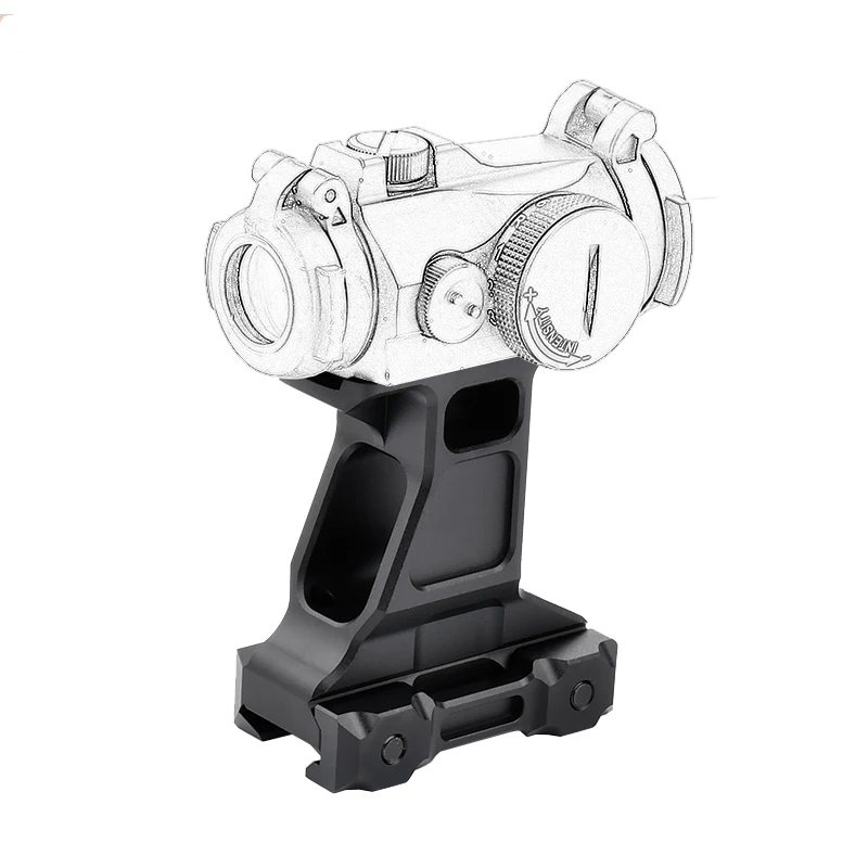 Kit de montaje táctico GBRS LERNA, aluminio CNC, riel de 20mm para montaje de mira AP MRO, accesorios de caza con alcance de punto rojo Airsoft - imagen 3