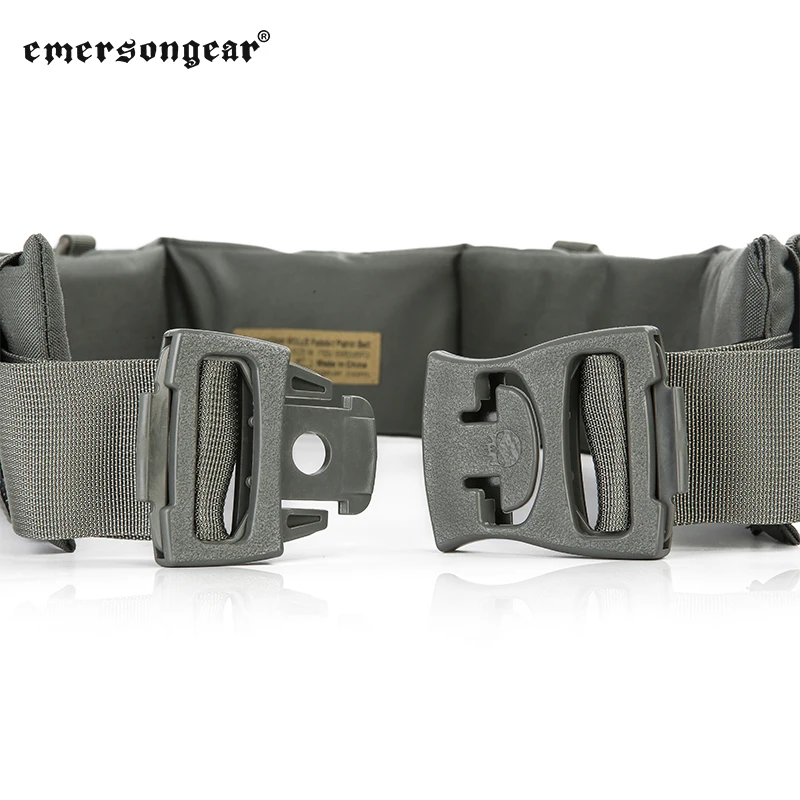 Emersongear cinturón táctico de batalla Molle acolchado patrulla correa de cintura resistente combate Airsoft caza senderismo deporte al aire libre Nylon - imagen 3