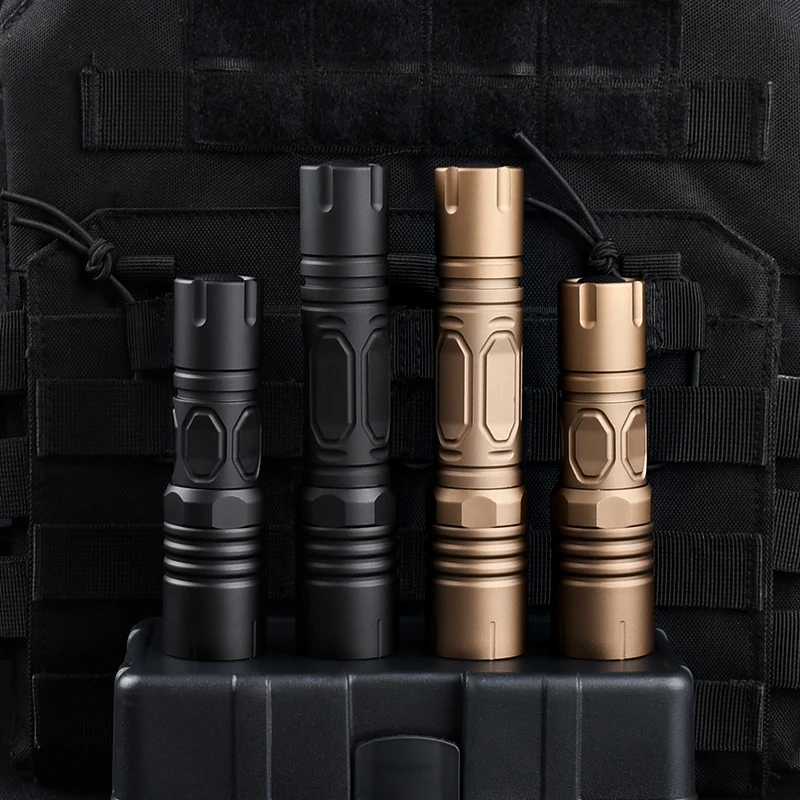 WADSN-luz de mano PLHv2 18650 18350, linterna LED 1300LM, Switchback Fit molle, Clip de bolsillo, Arma de caza al aire libre, luz de explorador - imagen 2