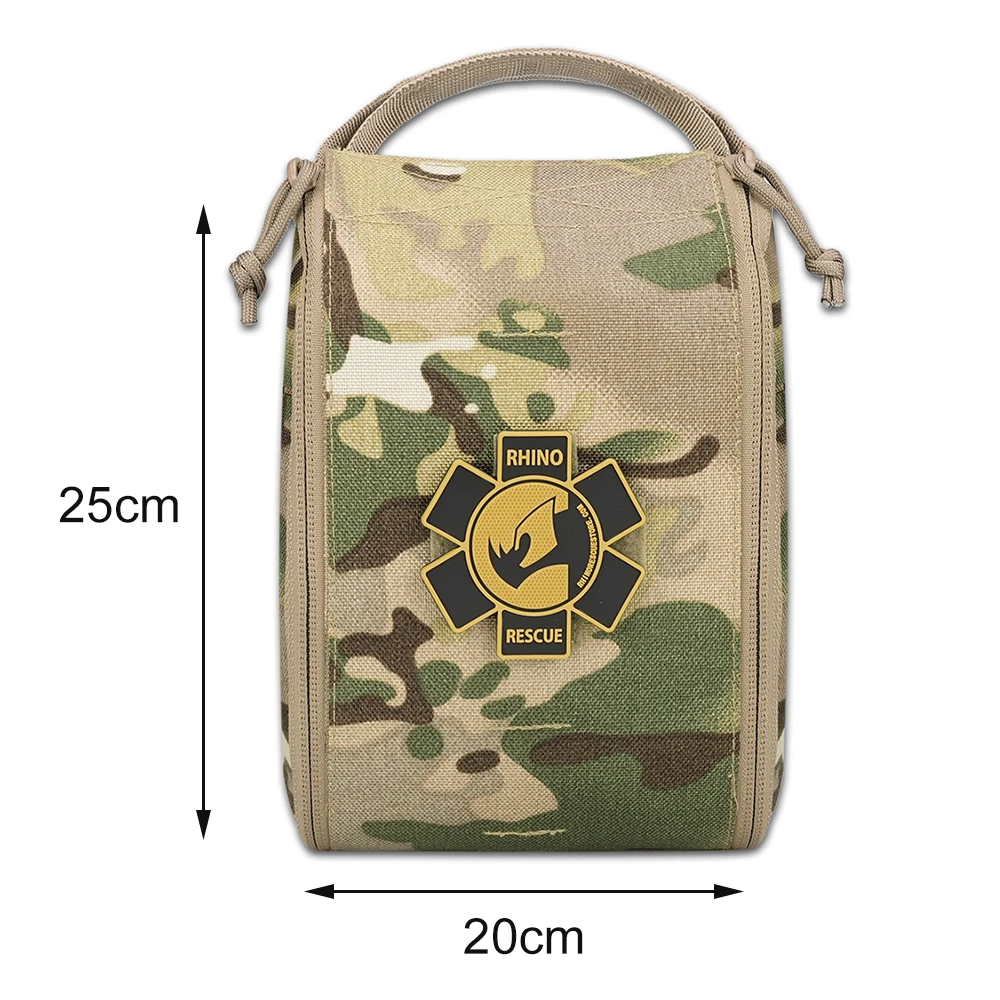 תיק ריק לטיולים וקמפינג IFAK Rescue עם מספר כיסים טקטיים לציוד חיצוני - imagen 4