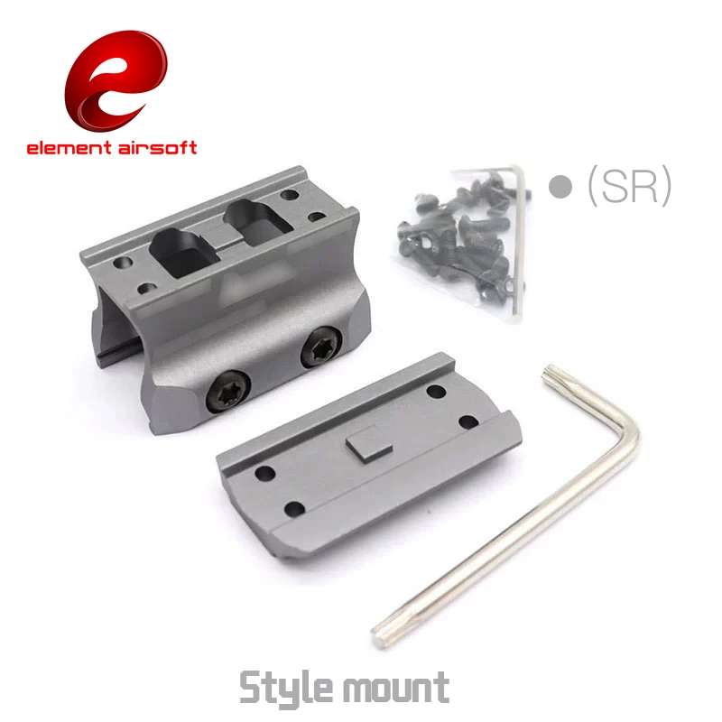 Soporte táctico de Metal MOR5 T01 T02, mira de punto rojo para Rifle de caza AR15 M4, soporte de alcance DD Riser, Base de montaje aumentada - imagen 4