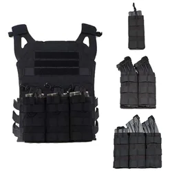 Portacargadores MOLLE rifle doble – Bolsa táctica para cartuchos