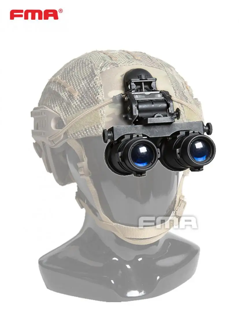 FMA Airsoft Paintball AVS9 soporte montaje casco accesorios adaptador funcional Anvis 6/9 Binocular visión nocturna Base TB1272-C - imagen 4