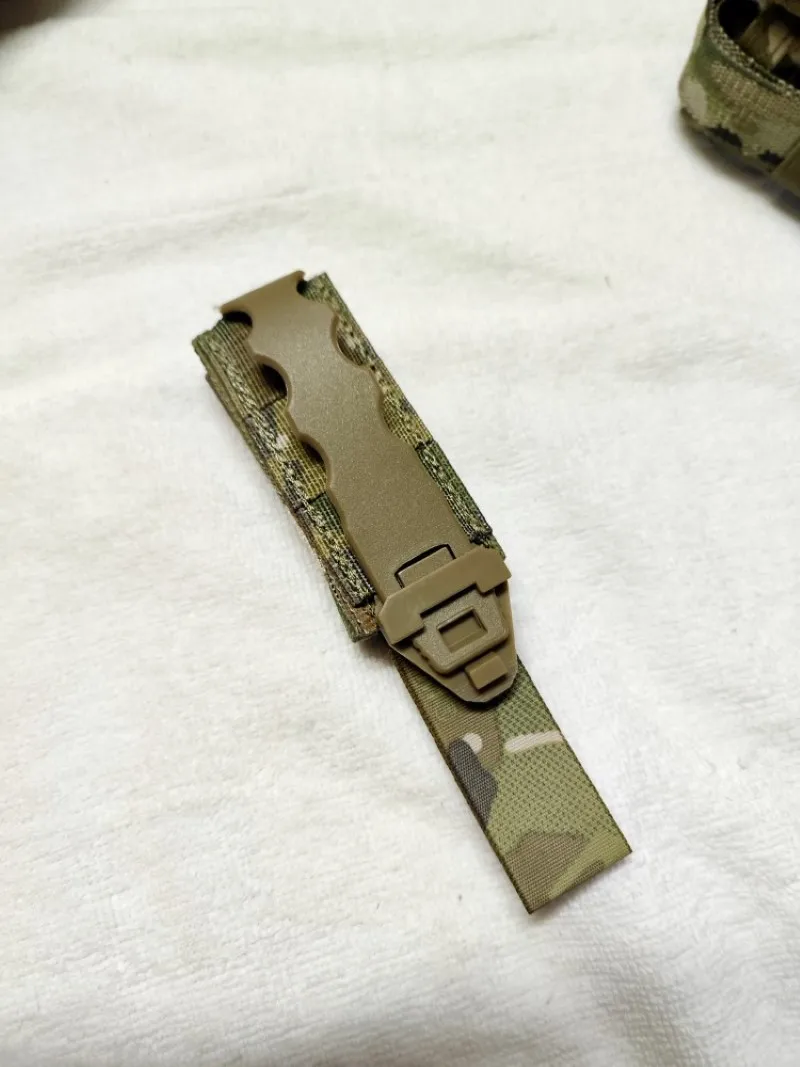 Equipo de juego de Paintball ruso EMR/MC/negro, táctico CS, correa indicadora de muerte de apertura rápida, bandera de golpe Molle fija - imagen 5