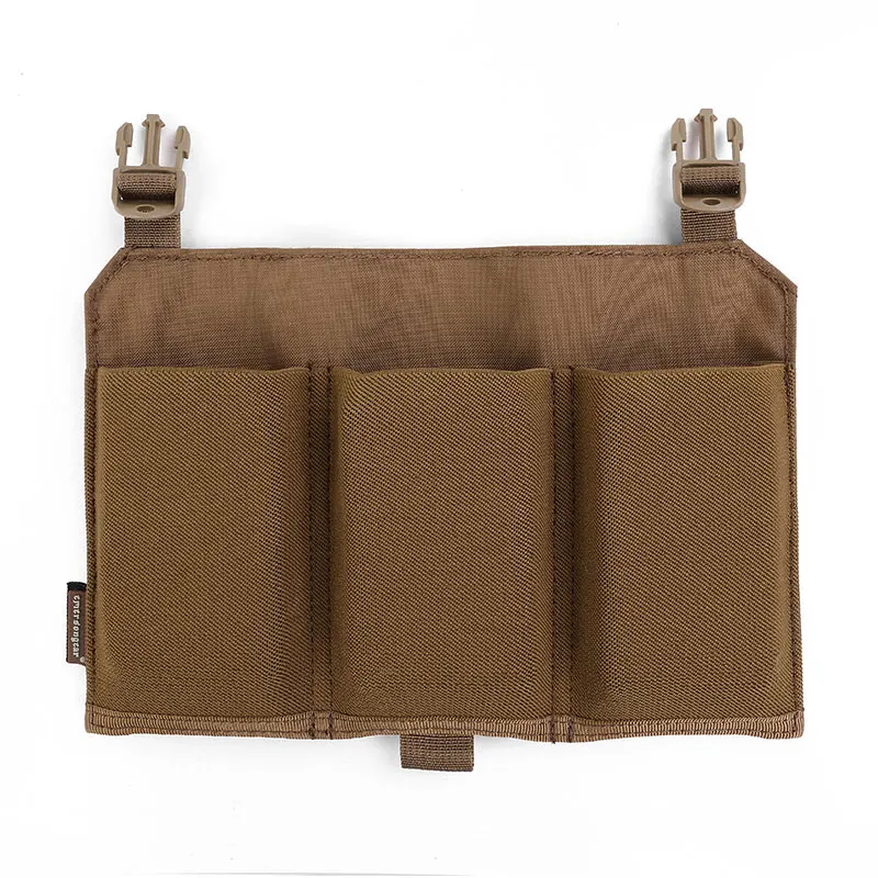 Emersongear Triple M4 cargador bolsa Panel para 419/420 chaleco táctico Mag bolsa caza Airsoft senderismo al aire libre Nylon EM6407 11,11 - imagen 3