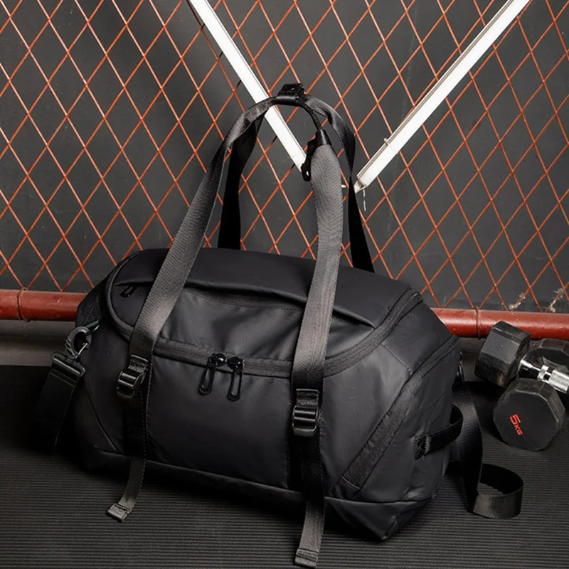 Bolso de hombro multifuncional para gimnasio y Fitness, mochila de gran capacidad, bolso de viaje para exteriores, bolso de entrenamiento deportivo impermeable para hombres - imagen 2