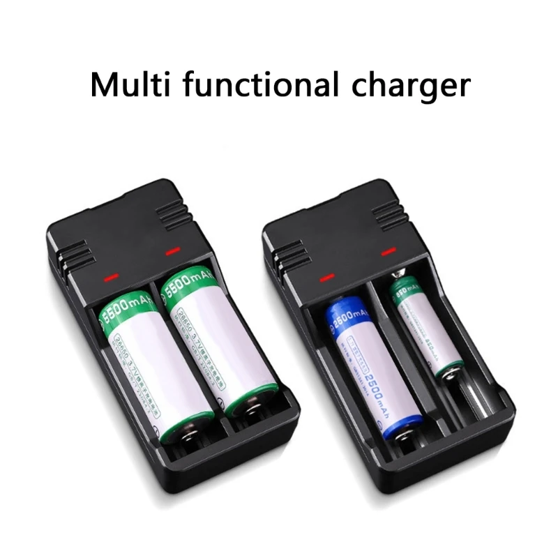 Dock carga cargador batería 18650 liviano para 26650 batería recargable K1KF - imagen 3