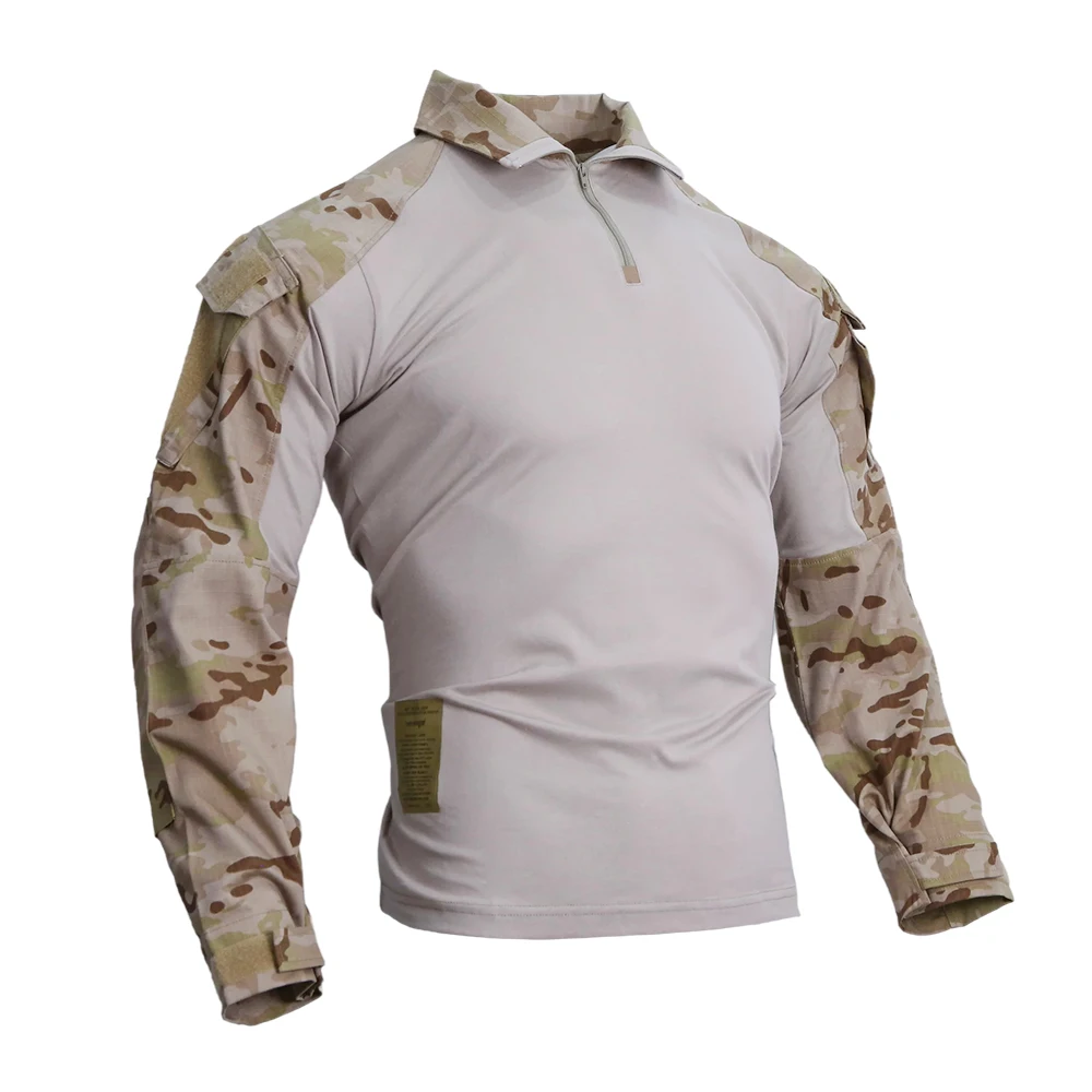 Emersongear-camisas de combate táctico G3 para hombre, camisetas Gen3, camiseta de camuflaje, manga larga, Milsim, caza, senderismo al aire libre, entrenamiento MCAD - imagen 2