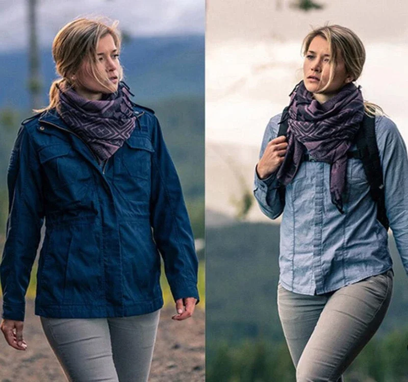 Bufanda táctica keffiyeh desierto de algodón Shemagh para envolver