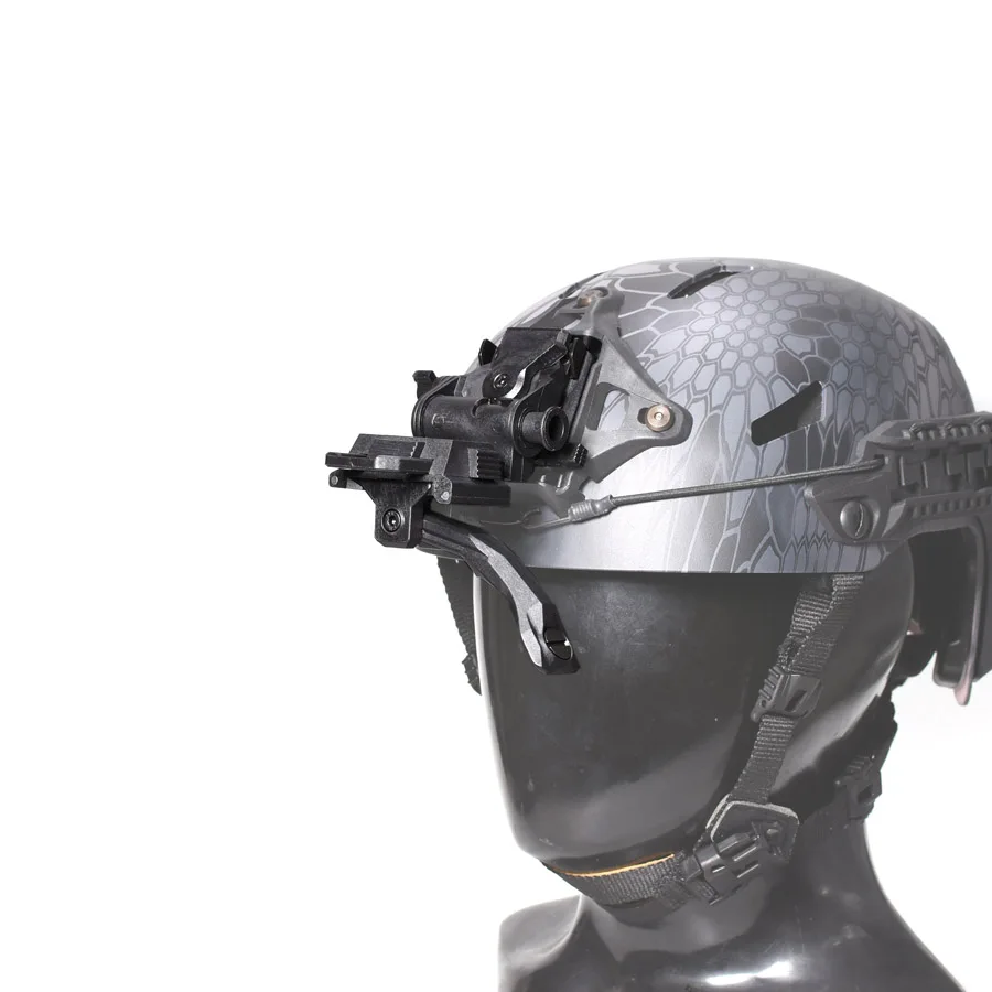 Soporte de montaje de brazo en J de nailon, soporte de puente NVG para maniquí AN/PVS14, modelo de visión nocturna simple o doble - imagen 2