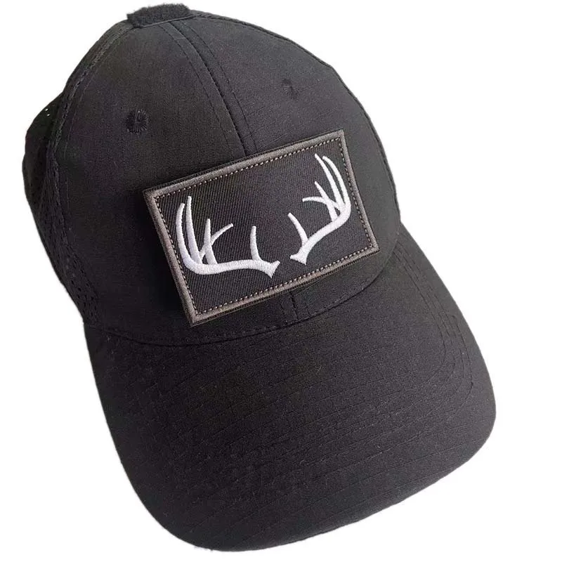 Emblema de moral de caza al aire libre, apliques de ropa de asta, parche bordado con gancho y bucle, insignia táctica para brazalete, mochila, sombrero - imagen 4