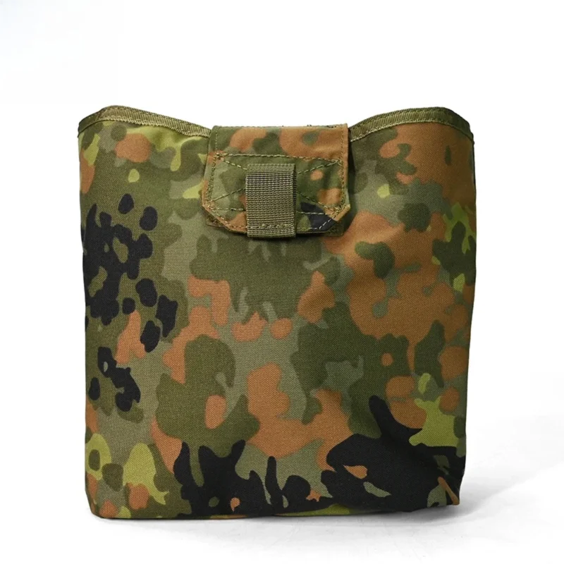 Bolsa de almacenamiento táctica plegable de nailon resistente al agua 500D para artículos varios, esencial para acampar y cazar - imagen 2