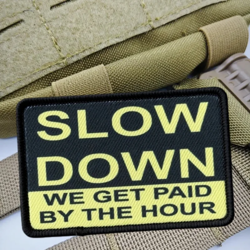 Parche de moral táctico con velcro para uniforme y mochila - imagen 5