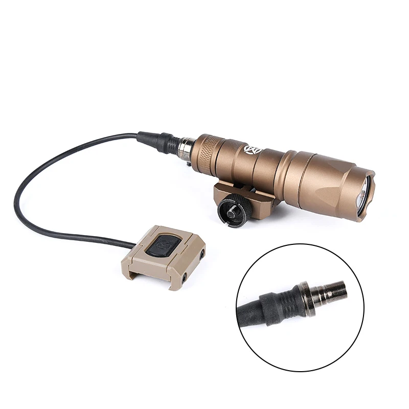 WADSN interruptor táctico remoto de doble presión, Modbutton para SF M300 M600, luz de arma Airsoft DBAL PEQ15 Fit Keymod m-lok Picatinny - imagen 3