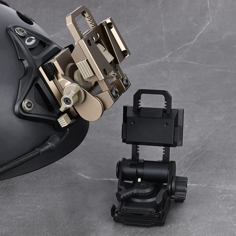 WADSN-soporte de montaje de visión nocturna, cascos rápidos para PVS15, PVS18, versión de nailon, L4G24, NVG, Wilcox - imagen 4