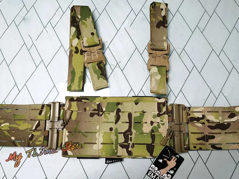 Chaleco táctico Molle de corte láser, Correa Cummerbund de liberación rápida, Kit de reequipamiento 2,0 para TMC Emerson SS, marco de placa - imagen 2