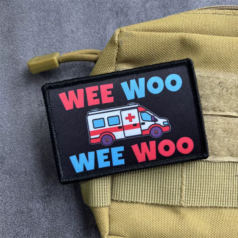 Parche táctico militar con velcro gancho y bucle para ropa y mochila - imagen 3