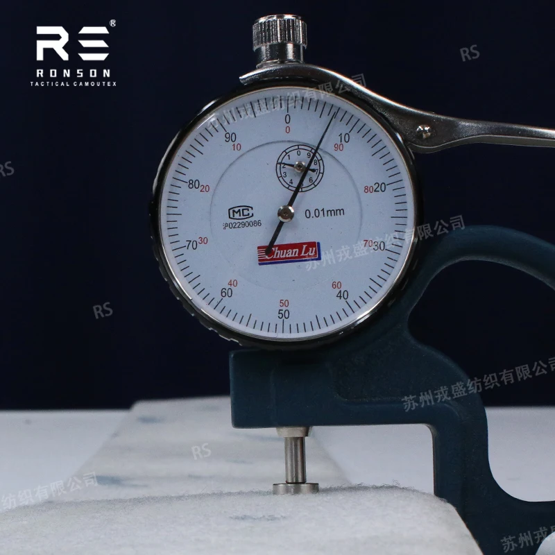 10cm de ancho X1M de longitud Snowfield camuflaje bucle correas pasta DIY tela en la superficie rugosa - imagen 5