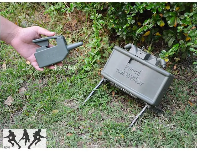 Equipo táctico Cs Airsoft para exteriores, juguete de descompresión, Control remoto eléctrico, Clip de cuentas de agua Claymore, bomba de bola de bala de agua - imagen 5