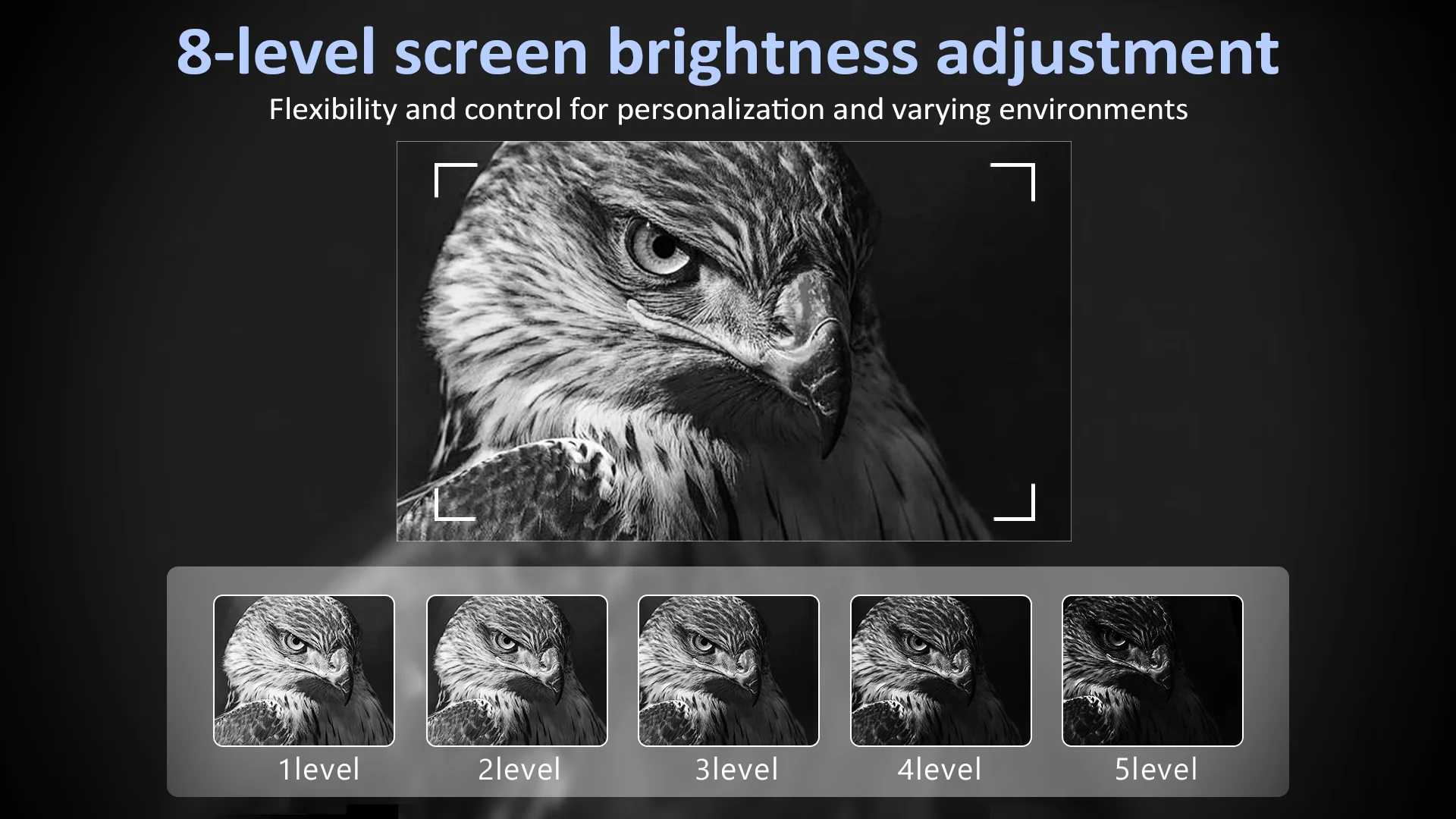 Gafas de visión nocturna Z9158 con luz táctica 4K, binoculares de visión nocturna infrarroja para adultos para caza, pesca nocturna, fuego de bosque - imagen 4
