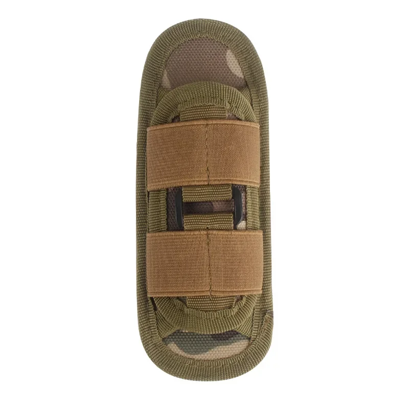 Funda para linterna táctica de 360 grados, funda con Clip giratorio para cinturón, soporte para linterna, accesorios de equipo de caza