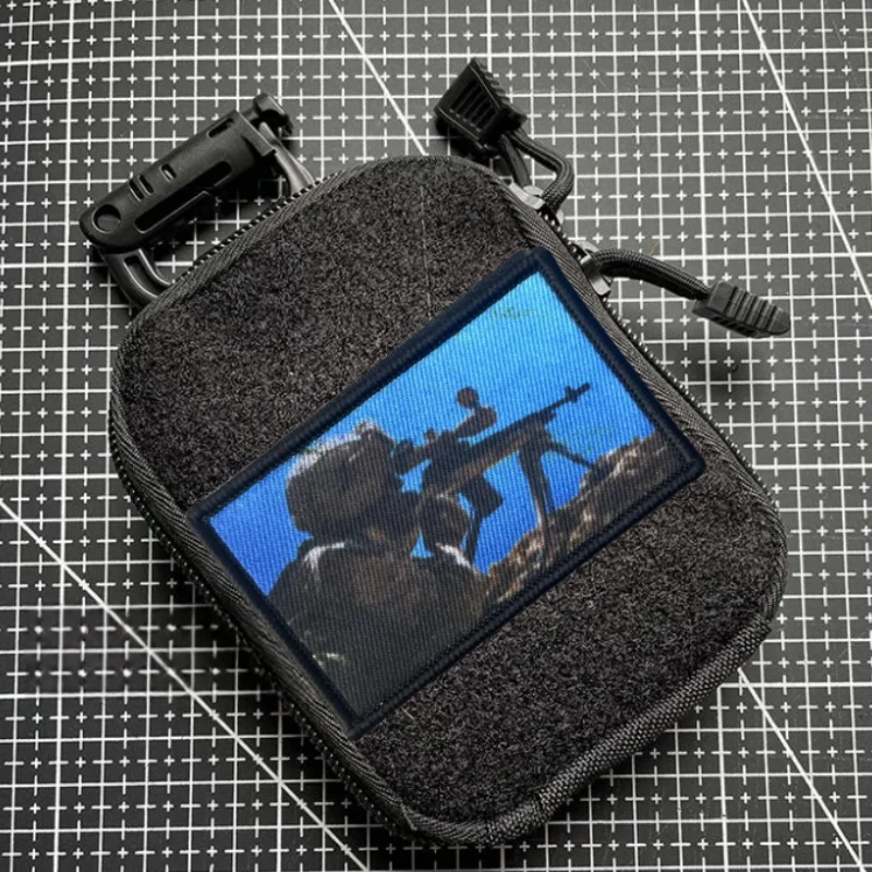 Parche para Rifle de francotirador M14, insignia de moral militar táctica con gancho y bucle, mochila, ropa, accesorios decorativos, pegatina, brazalete - imagen 3