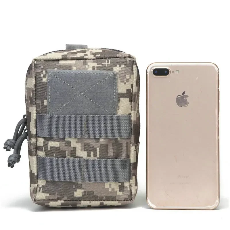 Bolsa Molle de utilidad, bolsa de herramientas EDC, riñonera, soporte para funda de teléfono al aire libre, accesorios para acampar, senderismo y caza, soporte para Mag, bolsas para chaleco - imagen 5