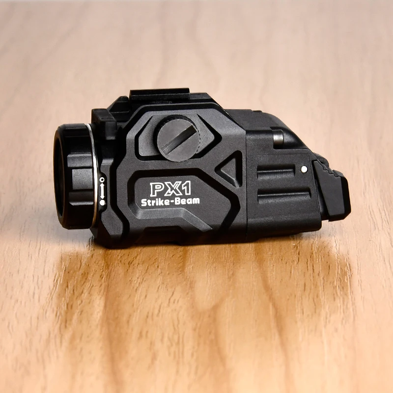 PX1, pistola WADSN, luz estroboscópica, función de Airsoft, riel táctico montado en el riel, abrazadera ambidiestra de encendido/apagado, interruptor trasero - imagen 2